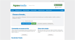 Desktop Screenshot of client.agrawmedia.com